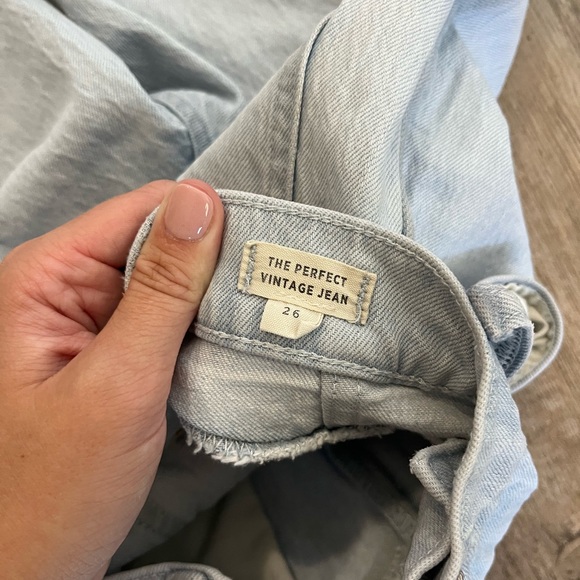 Madewell The Perfect Vintage Jean in Blaketon Wash: Retro Yoke Edition, size 26 - Picture 7 of 7